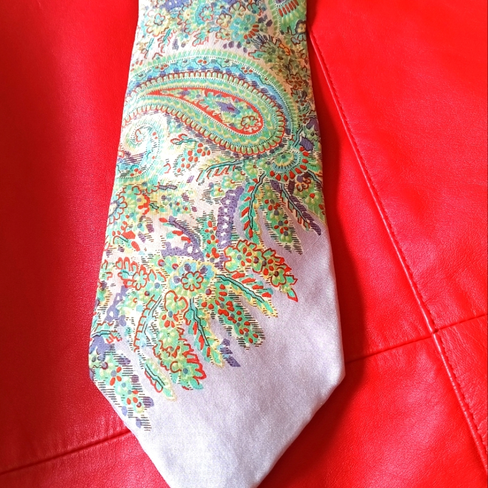 Ralph Lauren Men's Silk Tie - Vintage Paisley